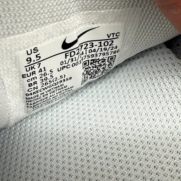 Nike Air Zoom Pegasus 41 Womens Running Shoes White FD2723-102 NEW* Sz 9.5 - Picture 8 of 8